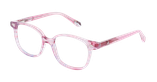 GAFAS GRADUADAS niños FROZEN 4 rosa - vista de frente