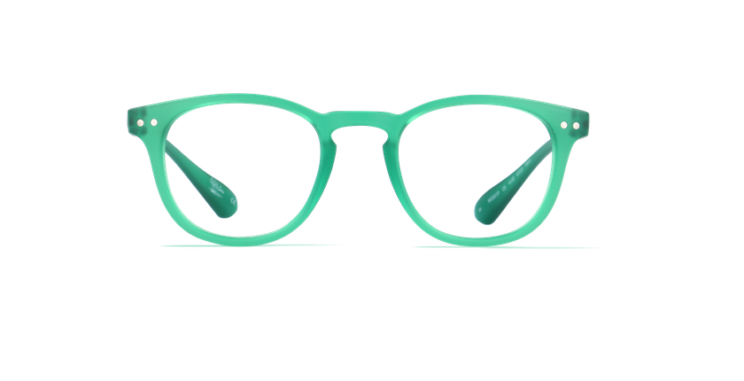 GAFAS GRADUADAS BLUE BLOCK MIXTE verde - vista de frente