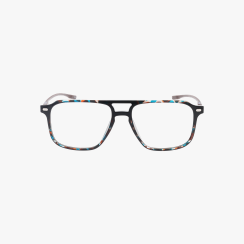 GAFAS GRADUADAS hombre MAGIC245 carey azul vista de frente