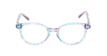 GAFAS GRADUADAS niños PRINCESS 7 morado - vista de frente