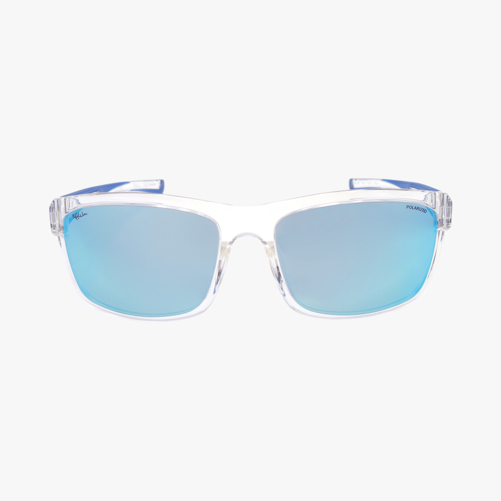 GAFAS DE SOL hombre DANE POLARIZED blanco - vista de frente