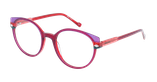 GAFAS GRADUADAS mujer MAGIC281 morado - vista de frente