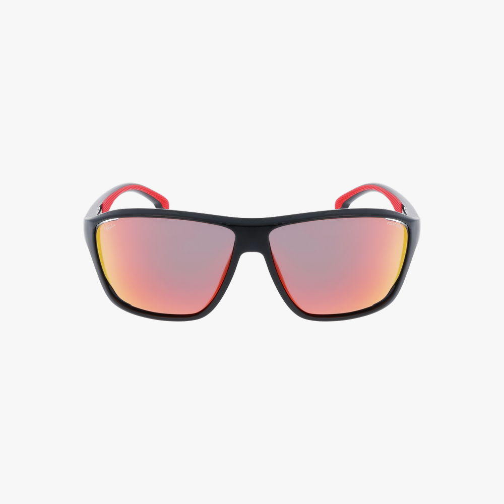 GAFAS DE SOL CLAVEL POLARIZED negro/rojo - vista de frente