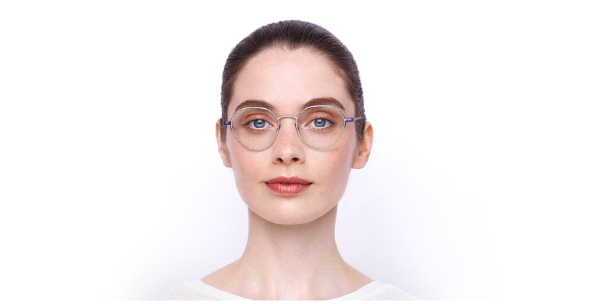 GAFAS GRADUADAS mujer MAGIC 150 morado - vista de frente