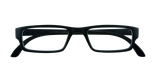 GAFAS GRADUADAS ACTION MATTE negro - vista de frente