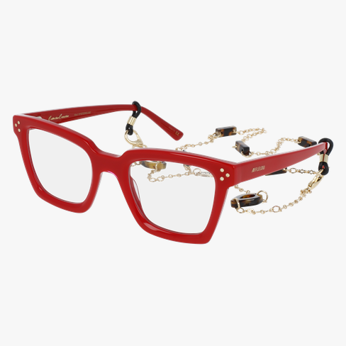 GAFAS GRADUADAS mujer MYSTERIEUSE rojo