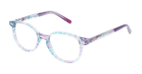 GAFAS GRADUADAS niños PRINCESS 7 morado - vista de frente