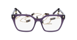 GAFAS GRADUADAS mujer EFFRONTEE morado - vista de frente