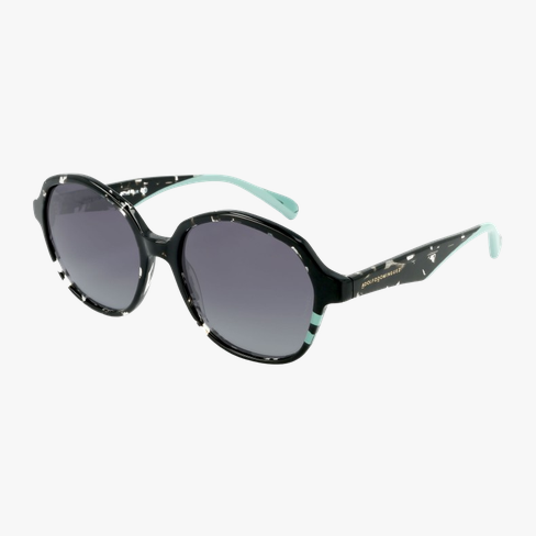 GAFAS DE SOL mujer 14464 negro brillante vista de frente