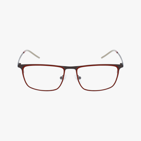 GAFAS GRADUADAS hombre MAGIC 157 rojo/gris vista de frente