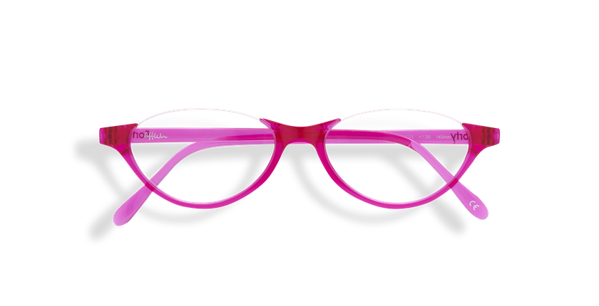 GAFAS GRADUADAS FORTY COFFRET 03 +1.00 rosa - vista de frente