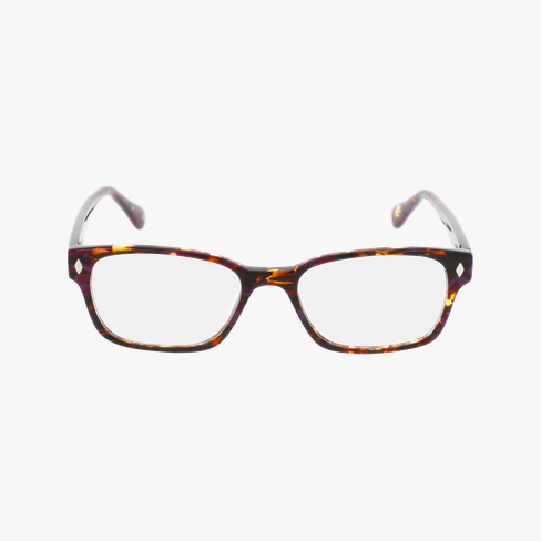 GAFAS GRADUADAS mujer MAGIC 146 carey/morado vista de frente