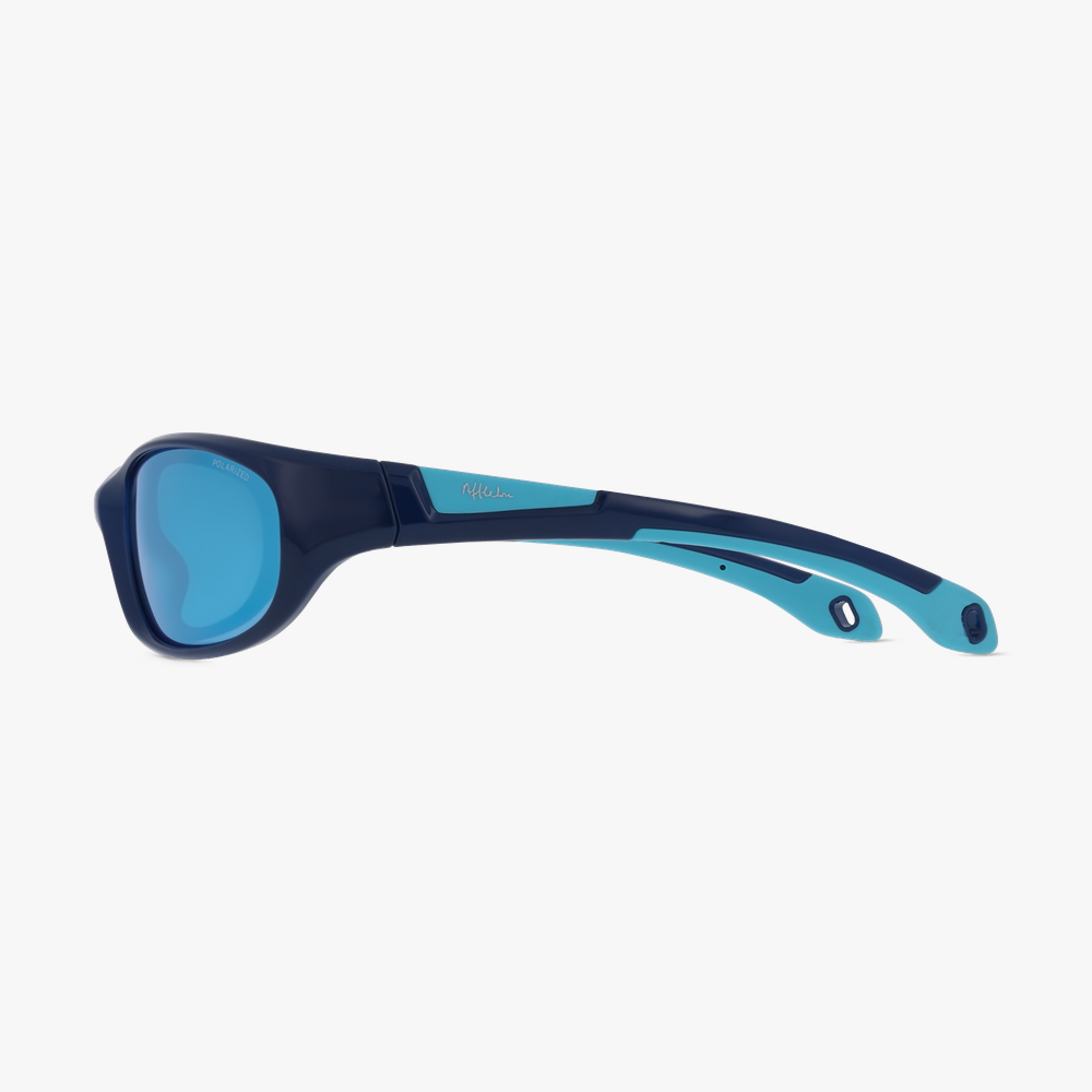 GAFAS DE SOL niños IVANO POLARIZED azul - vista de frente