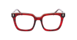 GAFAS GRADUADAS mujer CARACTERES FIL D'OR REVEUSE rojo - vista de frente