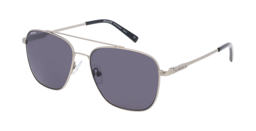 GAFAS DE SOL hombre KINGSLEY plateado - vista de frente