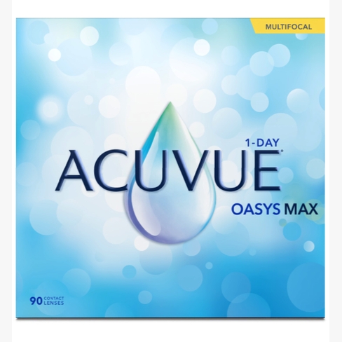 Lentillas 1-DAY ACUVUE MAX MULTIFOCAL H - 90P vista de frente