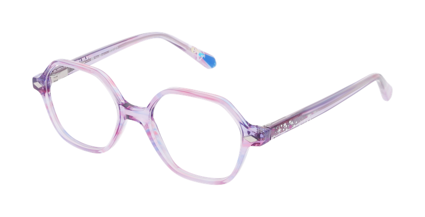 GAFAS GRADUADAS niños FROZEN 2 morado - vista de frente