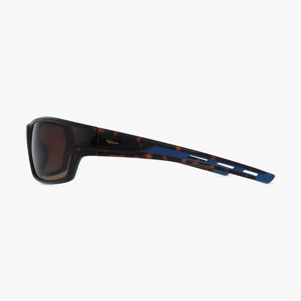 GAFAS DE SOL ARTIC POLARIZED carey/azul - vista de frente