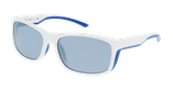 GAFAS DE SOL SAIL POLARIZED blanco/azul - vista de frente