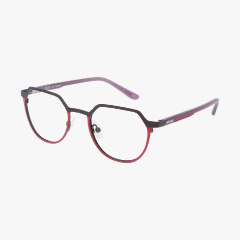 GAFAS GRADUADAS hombre CHARLES negro/rojo