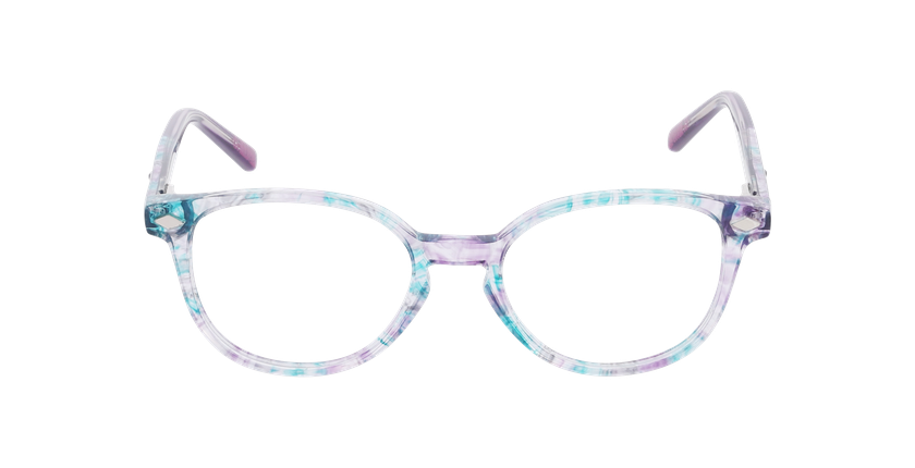 GAFAS GRADUADAS niños PRINCESS 7 morado - vista de frente