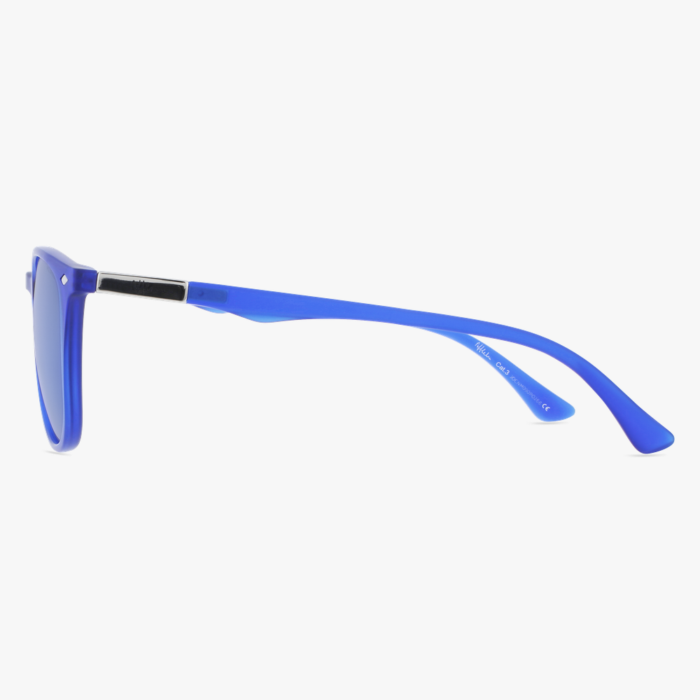 GAFAS DE SOL hombre NAT POLARIZED azul - vista de frente