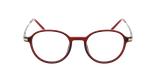 GAFAS GRADUADAS hombre MAGIC 133 rojo - vista de frente