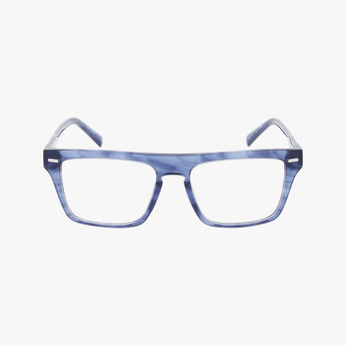 GAFAS GRADUADAS hombre CARACTÈRES CURIEUX azul/azul cristal vista de frente