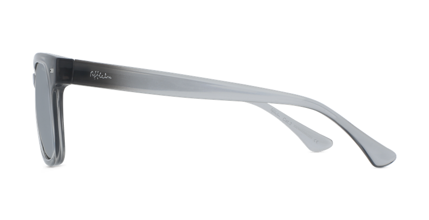 GAFAS DE SOL TOBY POLARIZED blanco/gris - vista de frente