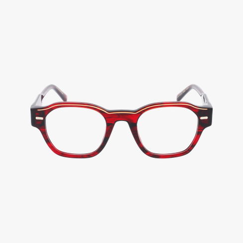 GAFAS GRADUADAS CARACTERES FIL D'OR AUTHENTIQUE rojo