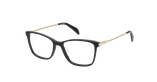 GAFAS GRADUADAS mujer TOB58S negro brillante - vista de frente