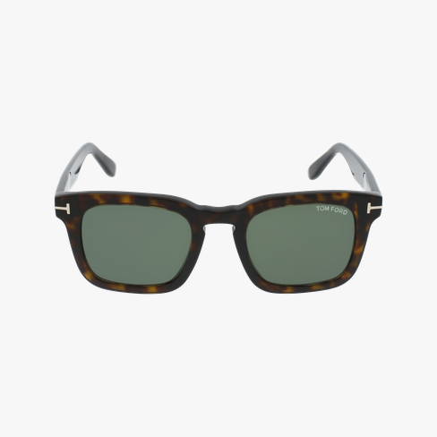 GAFAS DE SOL hombre FT0751 DAX carey/verde vista de frente