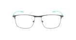 GAFAS GRADUADAS hombre MAGIC241 gun/verde - vista de frente