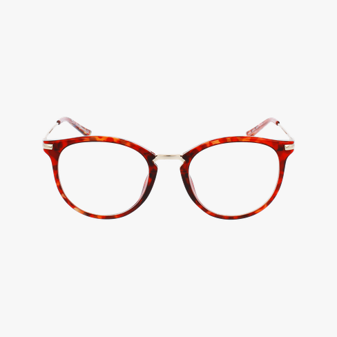 GAFAS GRADUADAS mujer NAWELL rojo/dorado