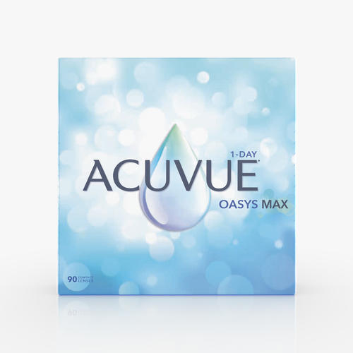 Lentillas 1-DAY ACUVUE OASYS MAX 90P - vista de frente