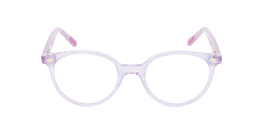 GAFAS GRADUADAS niños PRINCESS 6 morado - vista de frente