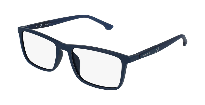 GAFAS GRADUADAS hombre VPL877 azul/azul - vue de 3/4