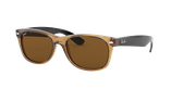 GAFAS DE SOL New Wayfarer RB2132 945/57 naranja - vista de frente