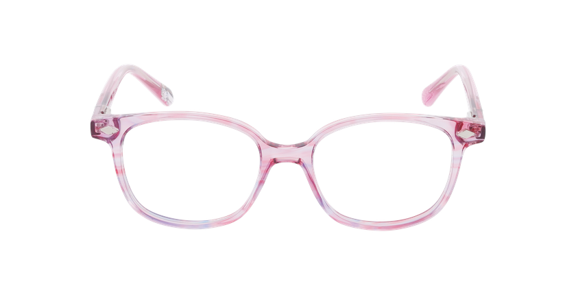 GAFAS GRADUADAS niños FROZEN 4 rosa - vista de frente