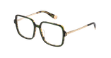 GAFAS GRADUADAS mujer VFU632 verde/marrón - vista de frente