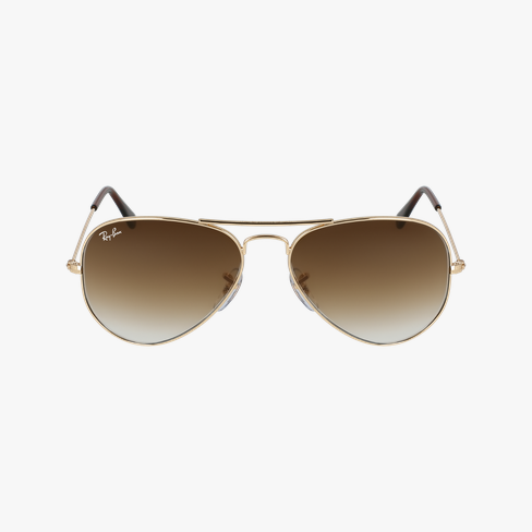 GAFAS DE SOL AVIATOR LARGE METAL dorado