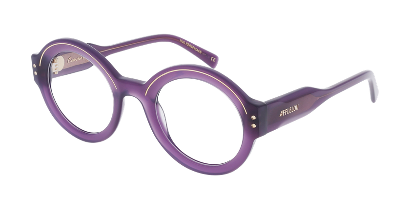 GAFAS GRADUADAS CARACTERES FIL D'OR PERSPICACE morado - vista de frente