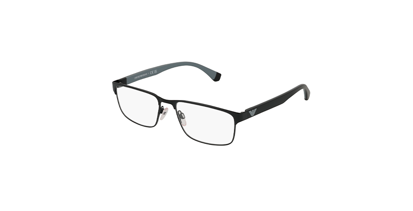 GAFAS GRADUADAS hombre 0EA1105 negro mate - vista de frente