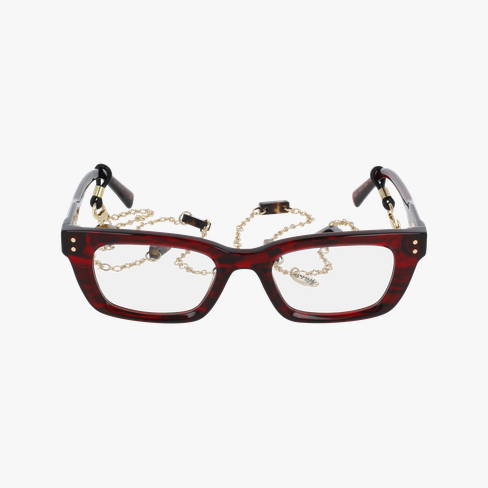 GAFAS GRADUADAS mujer CREATIVE rojo marmoleado