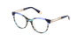 GAFAS GRADUADAS mujer VFU672 verde/azul