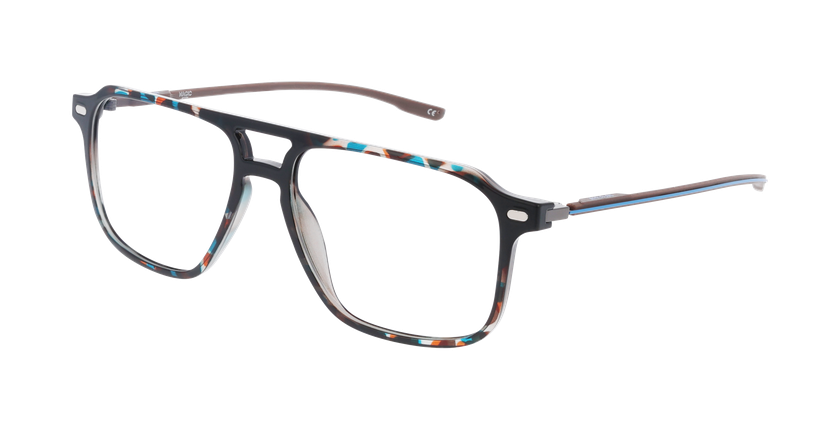 GAFAS GRADUADAS hombre MAGIC245 carey azul - vista de frente