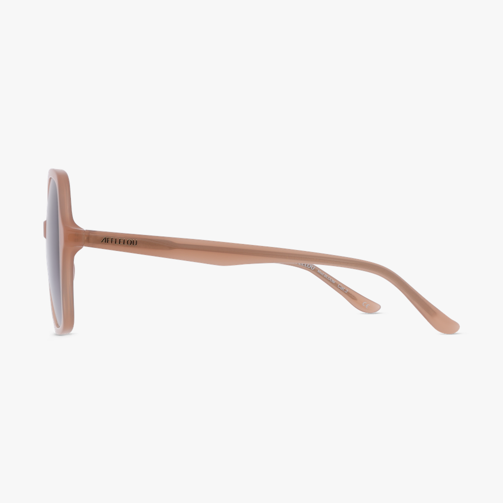 GAFAS DE SOL mujer BLOOM beige - vista de frente