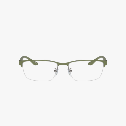 GAFAS GRADUADAS hombre 0EA1147 gris/verde vista de frente