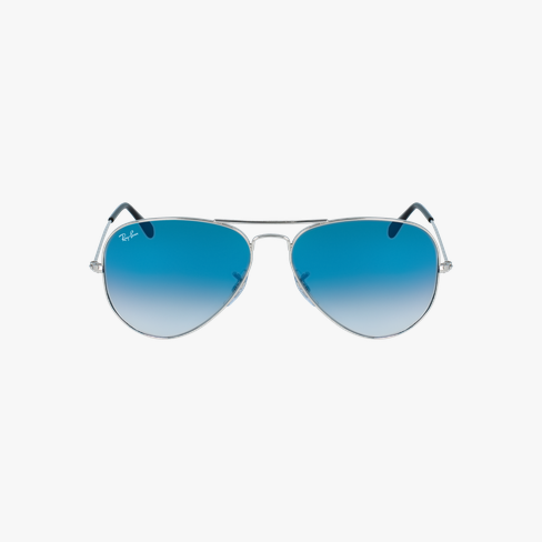 GAFAS DE SOL AVIATOR LARGE METAL plateado