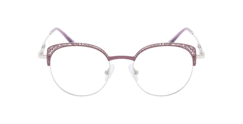 GAFAS GRADUADAS mujer MAGIC293 morado/plateado - vista de frente